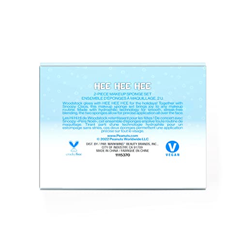 x Peanuts Makeup Sponge Set (2Pcs)