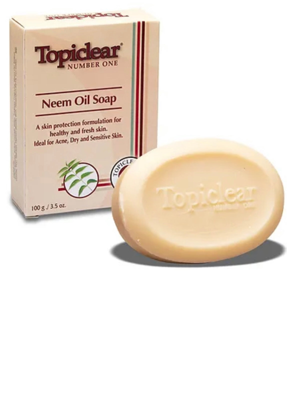 Topiclear Number One Neem Oil Soap 3.5oz