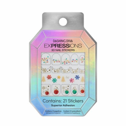 Expressions 3D Nail Stickers