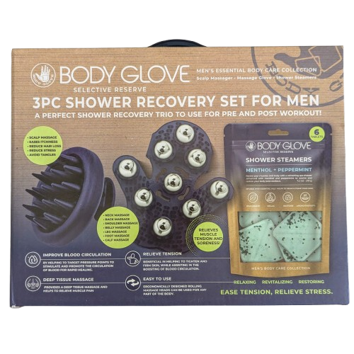 shower recovery set (3 pc)