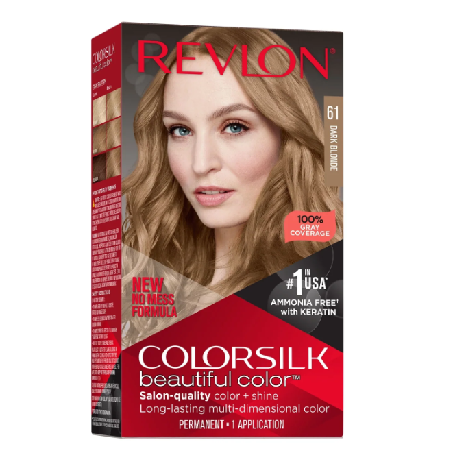 REVLON ColorSilk Beautiful Salon-Quality Hair color