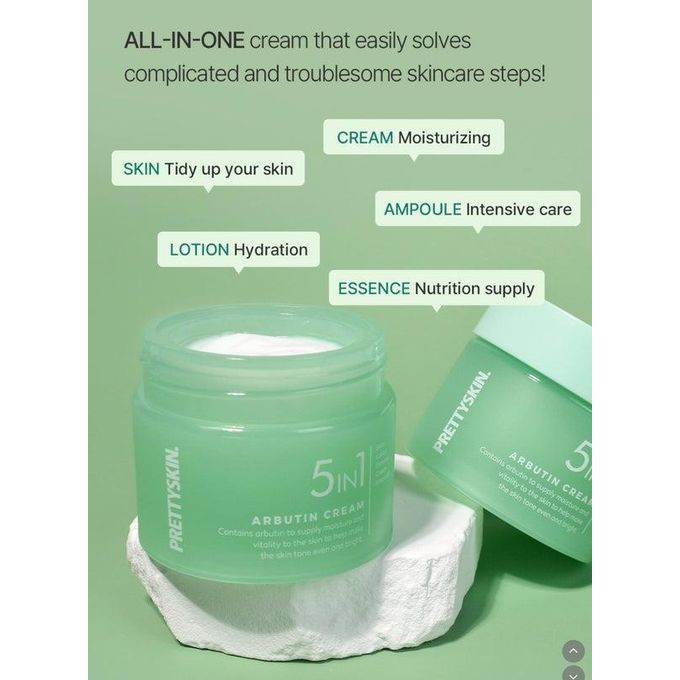 PRETTYSKIN 5 In 1 Arbutin Cream
