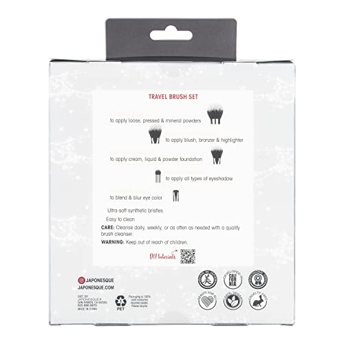 Brush Set Elegant Travel