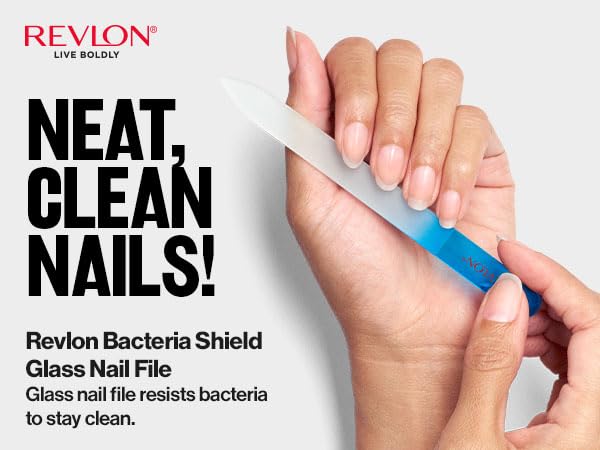 REVLON Bacteria Shield Glass Nail File