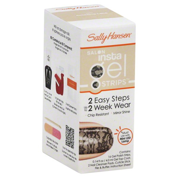 Pro Salon Insta-Gel Strips Manicure (Combo Kit Set)