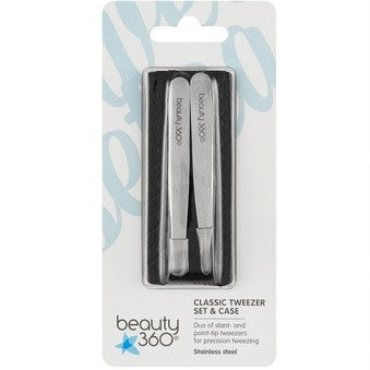 Classic Tweezer Set & Case
