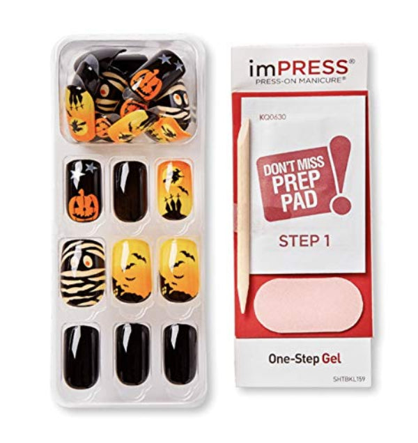 Glow In The Dark Press-On Nails Halloween Limited Edition