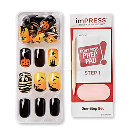 Glow In The Dark Press-On Nails Halloween Limited Edition