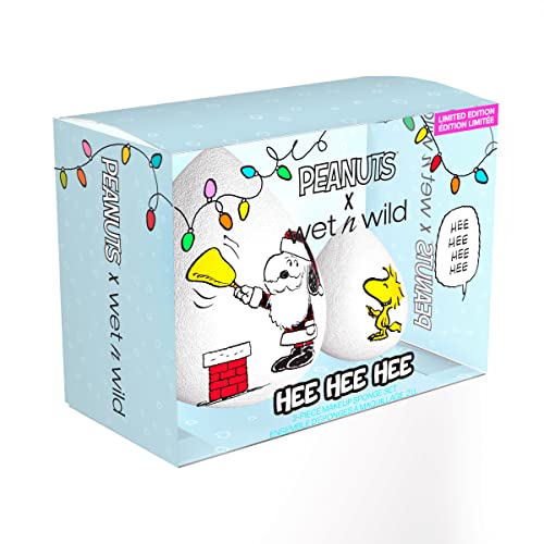 x Peanuts Makeup Sponge Set (2Pcs)