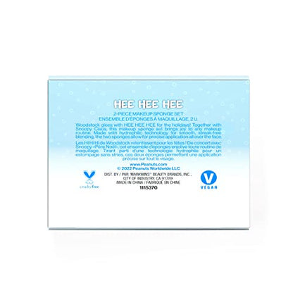 x Peanuts Makeup Sponge Set (2Pcs)