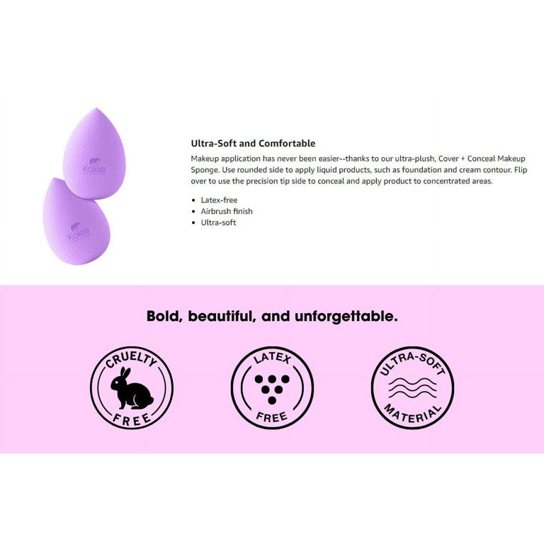 Cover + Conceal Beauty Sponge 2 Piece Set