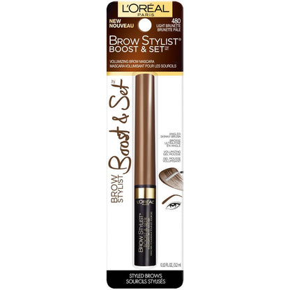 LOREAL Brow Stylist Boost & Set Brow Gel Mascara