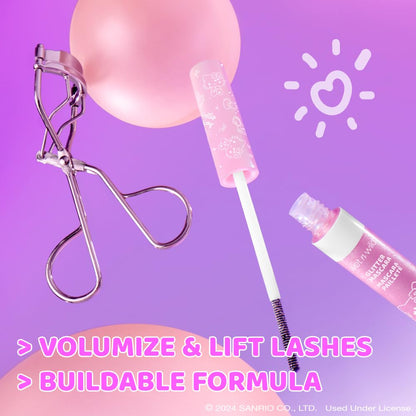 Hello Kitty Glitter Mascara + Eyelash Curler Set