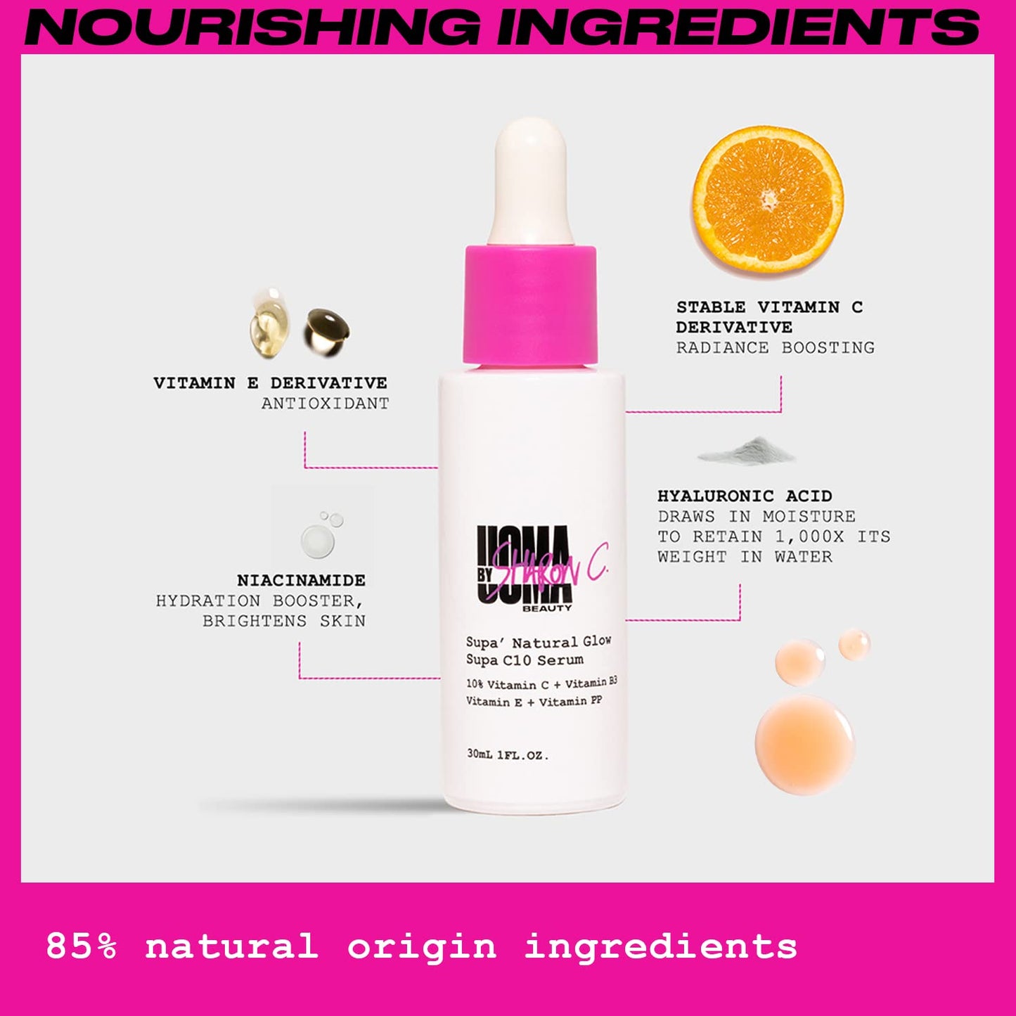 Supa Natural Glow Vitamin C Serum