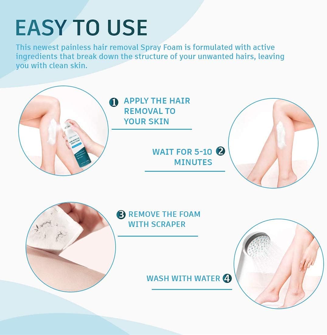 NATURE NATION Hair Removal Spray Foam