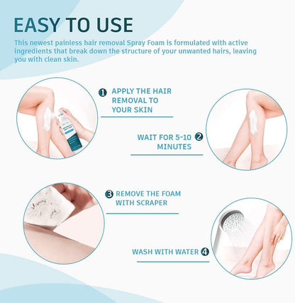 NATURE NATION Hair Removal Spray Foam