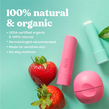 100% Natural & Organic Lasting Hydration Lip Care Lip Balm