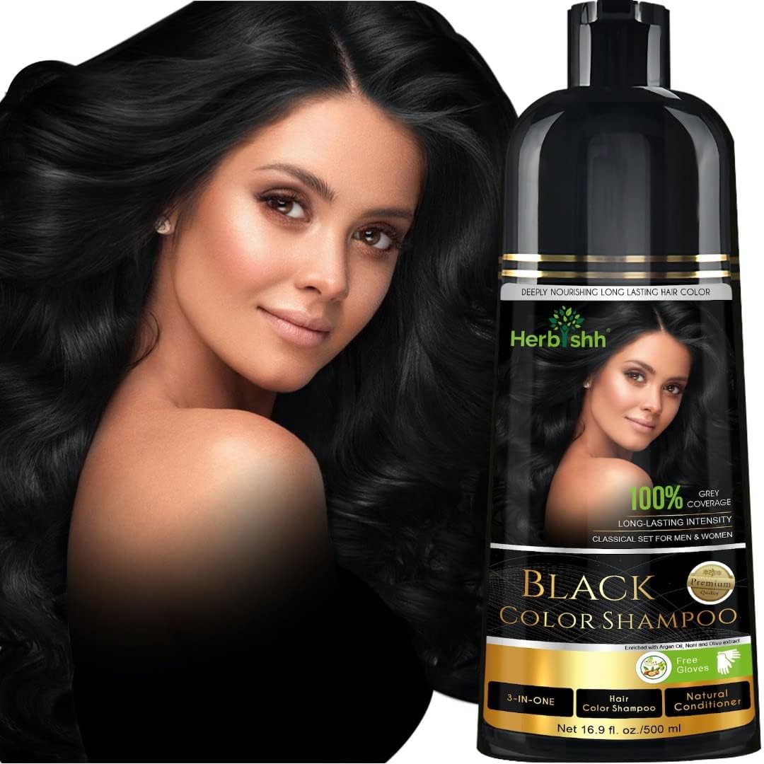 3-in-1 Hair Color Shampoo for Gray Hair