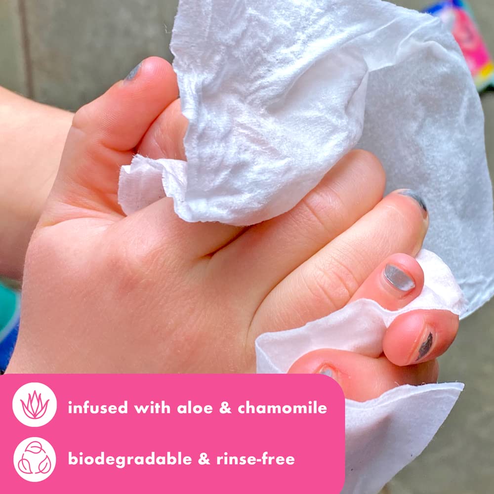Mr. Bubble Deep Cleaning & Moisturizing Active Kid Wipes
