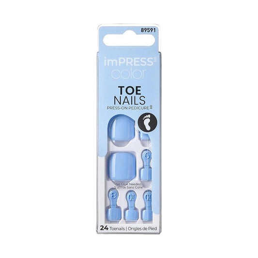 Color Toe Nail Press-on