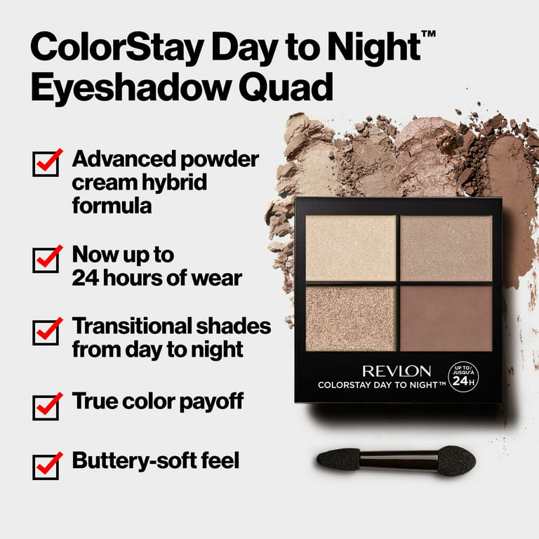 REVLON Day to Night Eyeshadow Quad