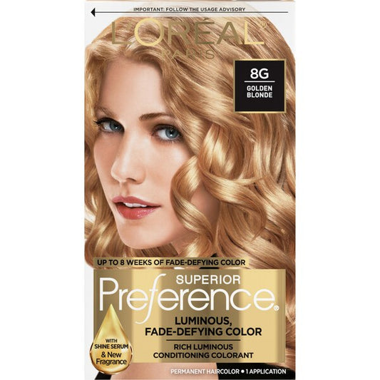 LOREAL Superior Preference Fade-Defying Shine Permanent Hair Color