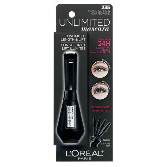 LOREAL Unlimited Length & Lift Washable Mascara