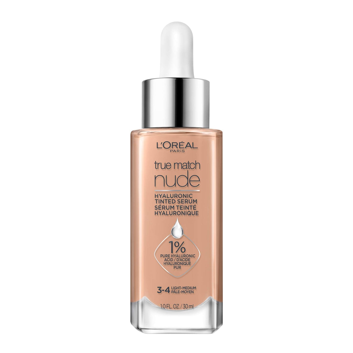 LOREAL True Match Nude Hyaluronic Tinted Serum Foundation