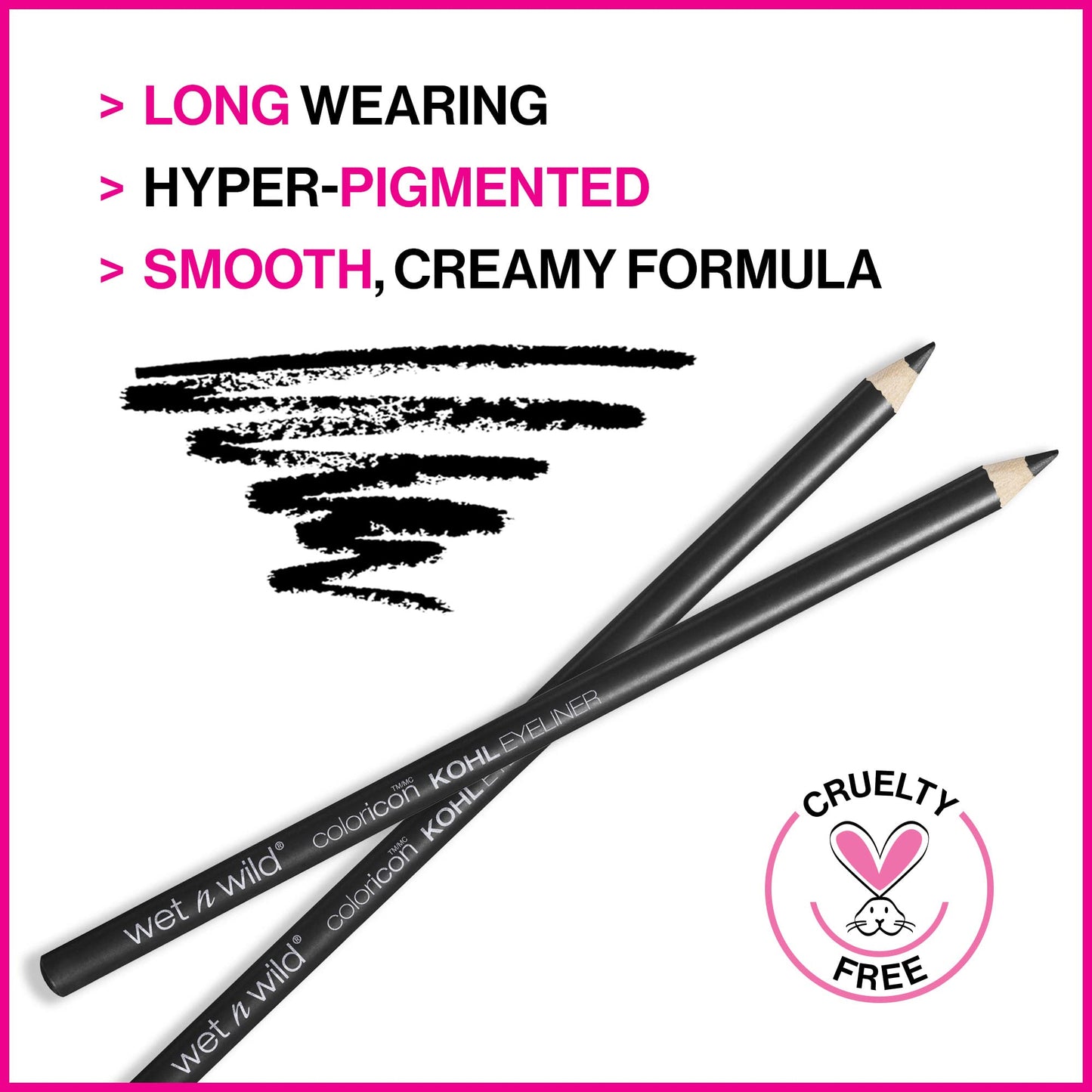 Wet n Wild Color Icon Kohl Eyeliner Crayon (Extended Size)