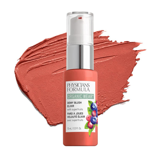 Organic Wear All Natural Dewy Blush Cream Elixir