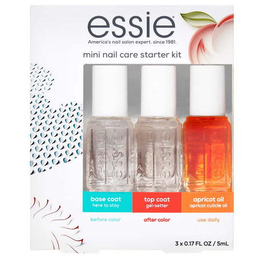 3 Piece Mini Nail Care Essentials Starter Kit