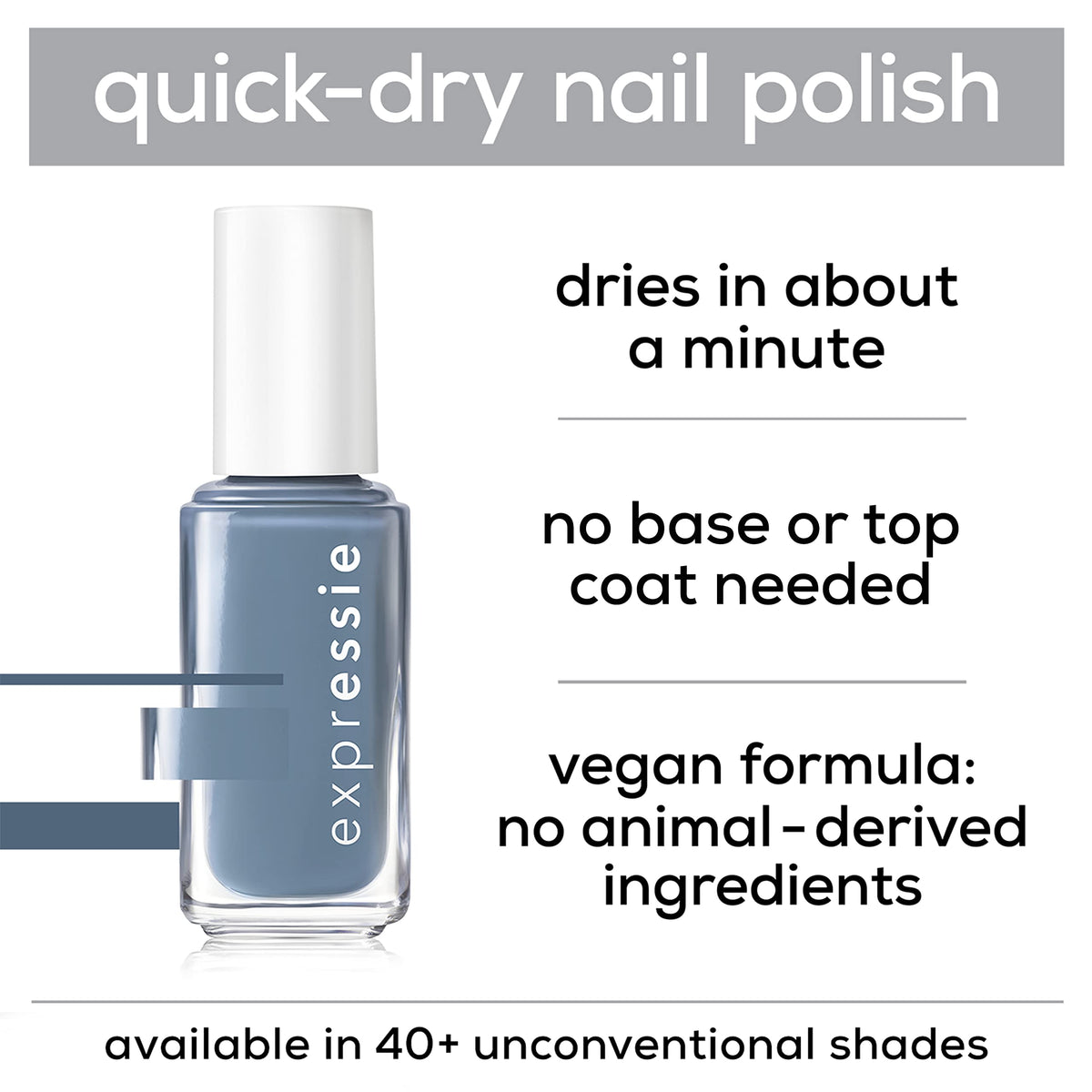 Expressie Quick Dry Vegan Nail Polish