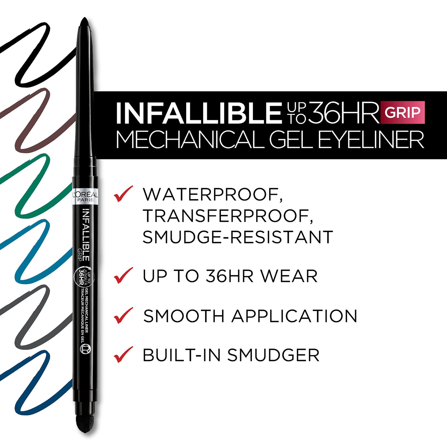 LOREAL Infallible 36Hr Grip Mechanical Gel Eyeliner