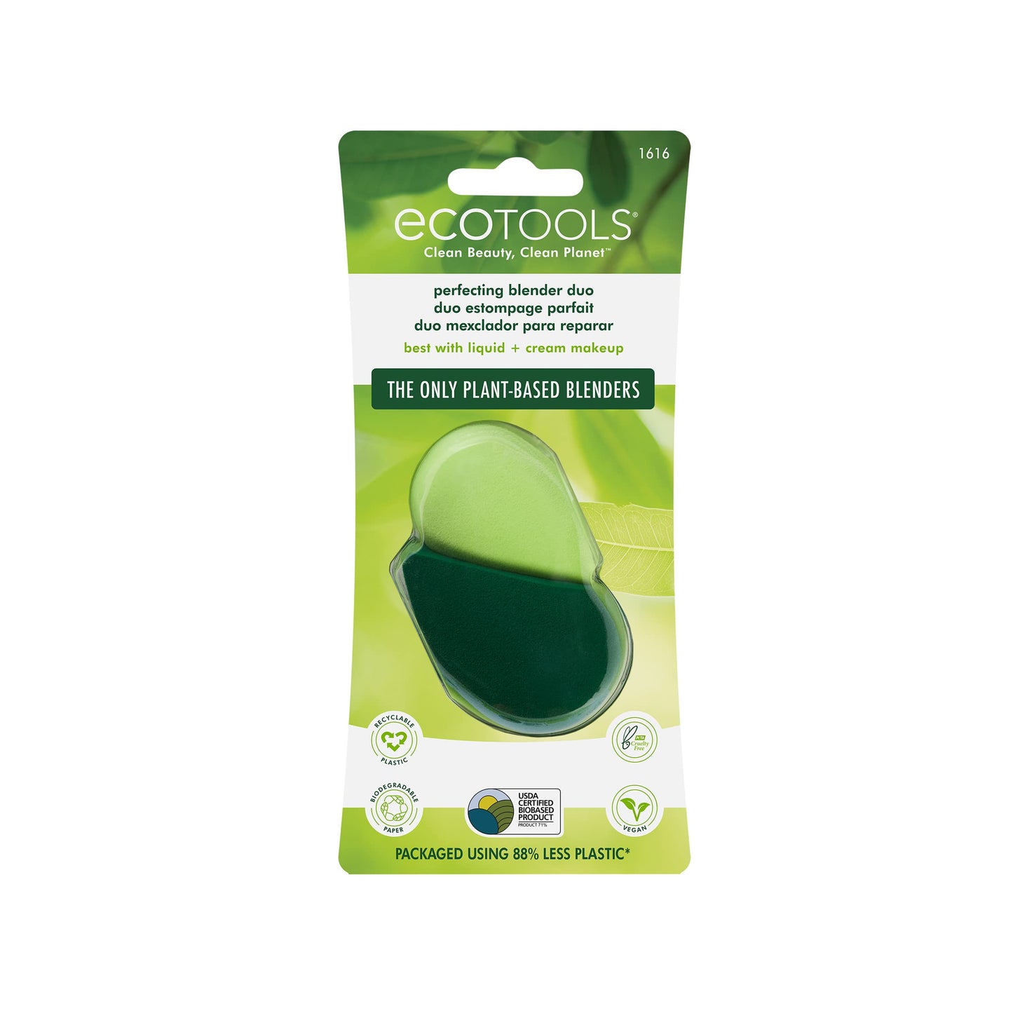 Ecofoam Perfect Blender Duo Sponge