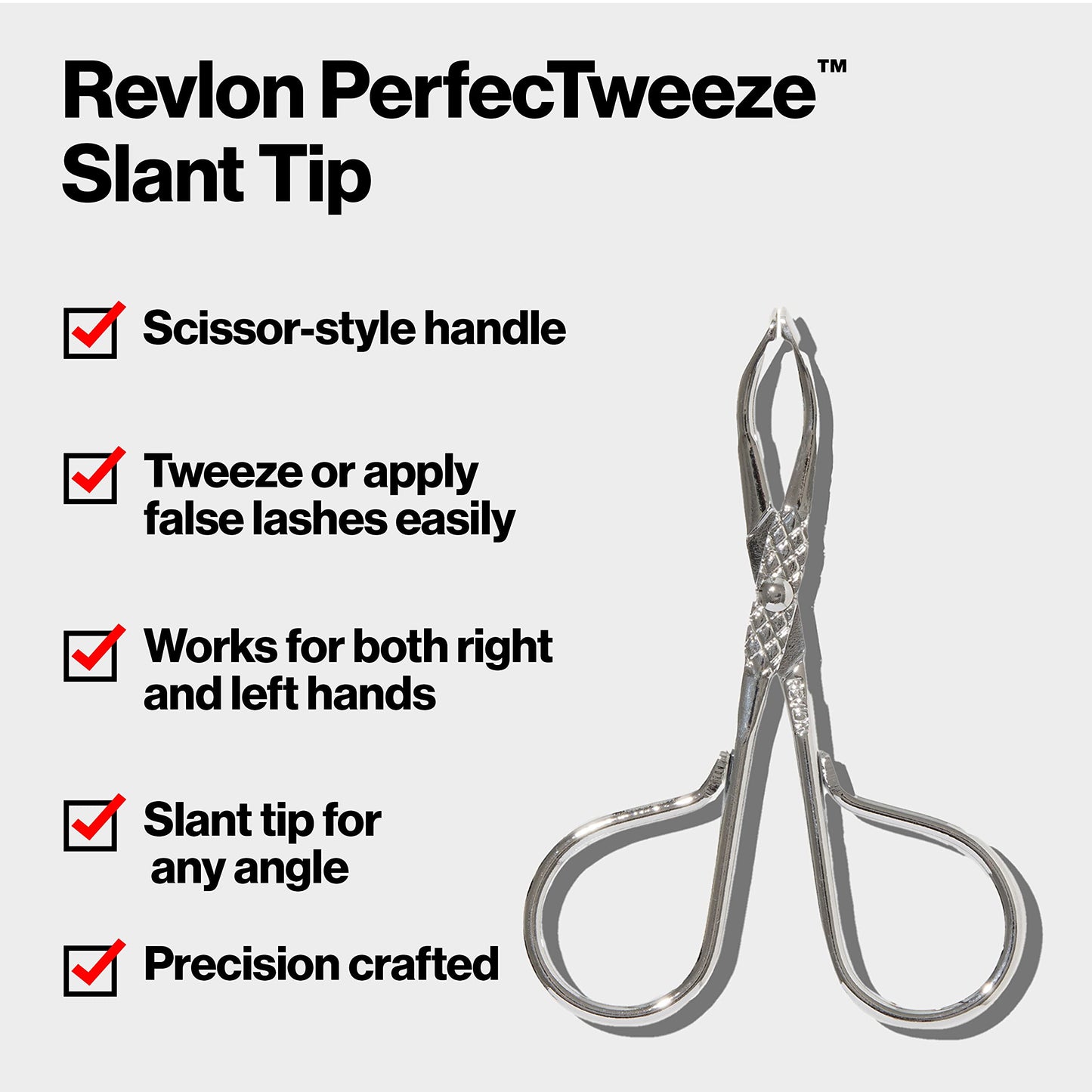 REVLON Scissor Grip Tweezing