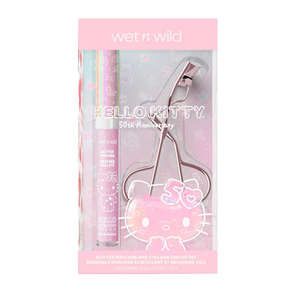Hello Kitty Glitter Mascara + Eyelash Curler Set