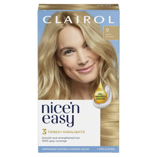 CLAIROL Nice'n Easy 3 Tones + Highlights Permanent Hair Dye