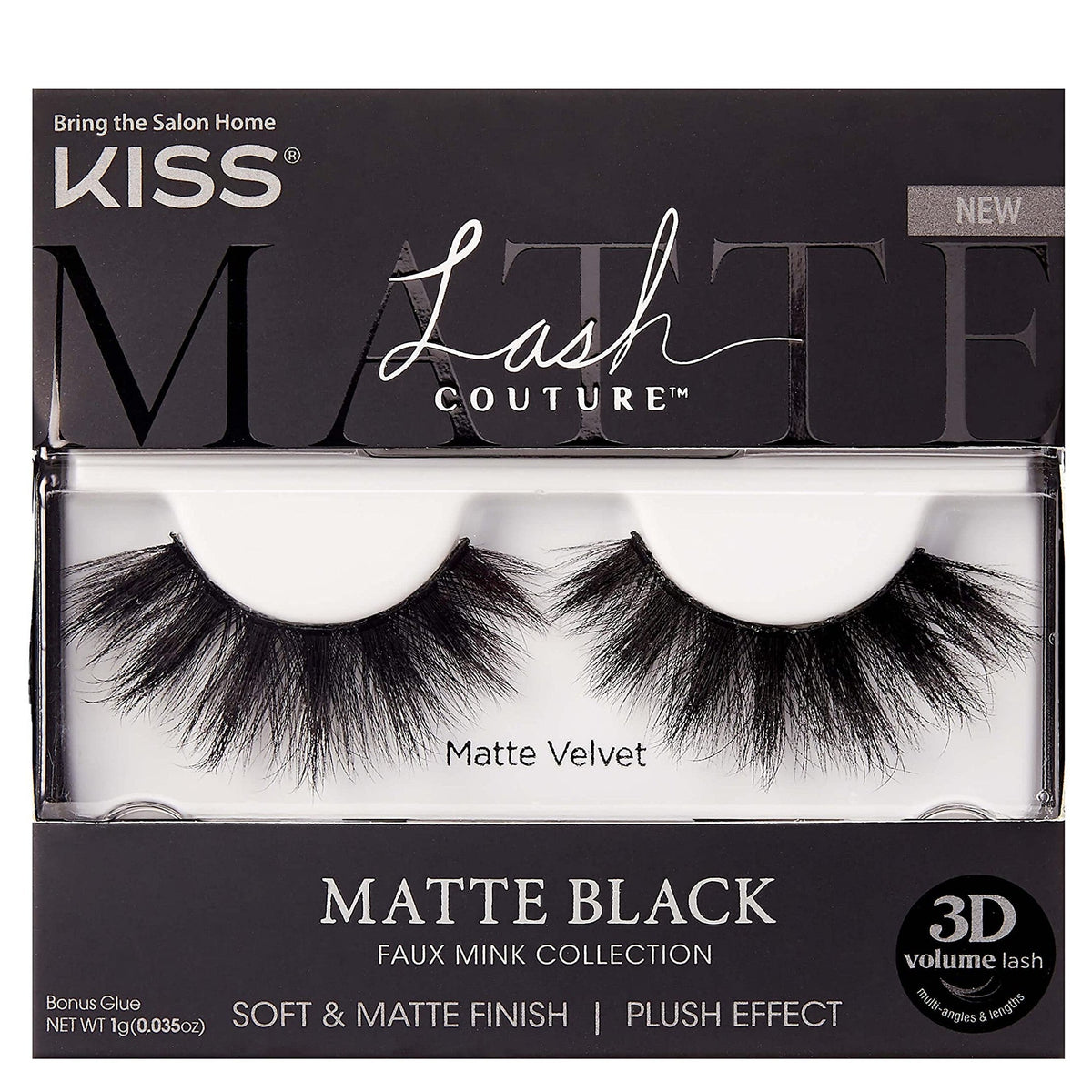 Lash Couture Matte Black Faux Mink Collection