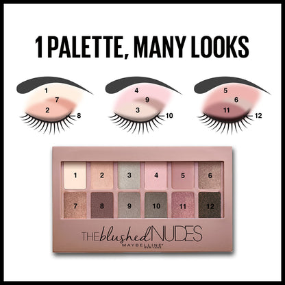MAYBELLINE The Nudes Eyeshadow Palette