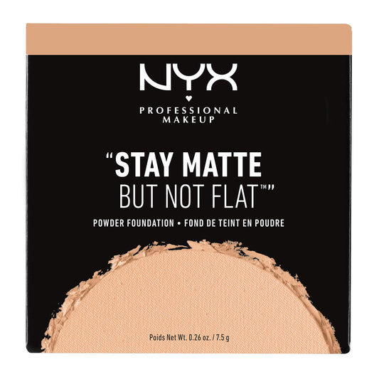 Stay Matte But Not Flat Powder Foundation