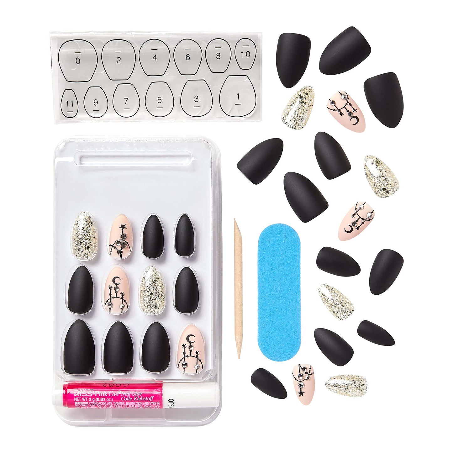 Glow In The Dark Special Design Nails
