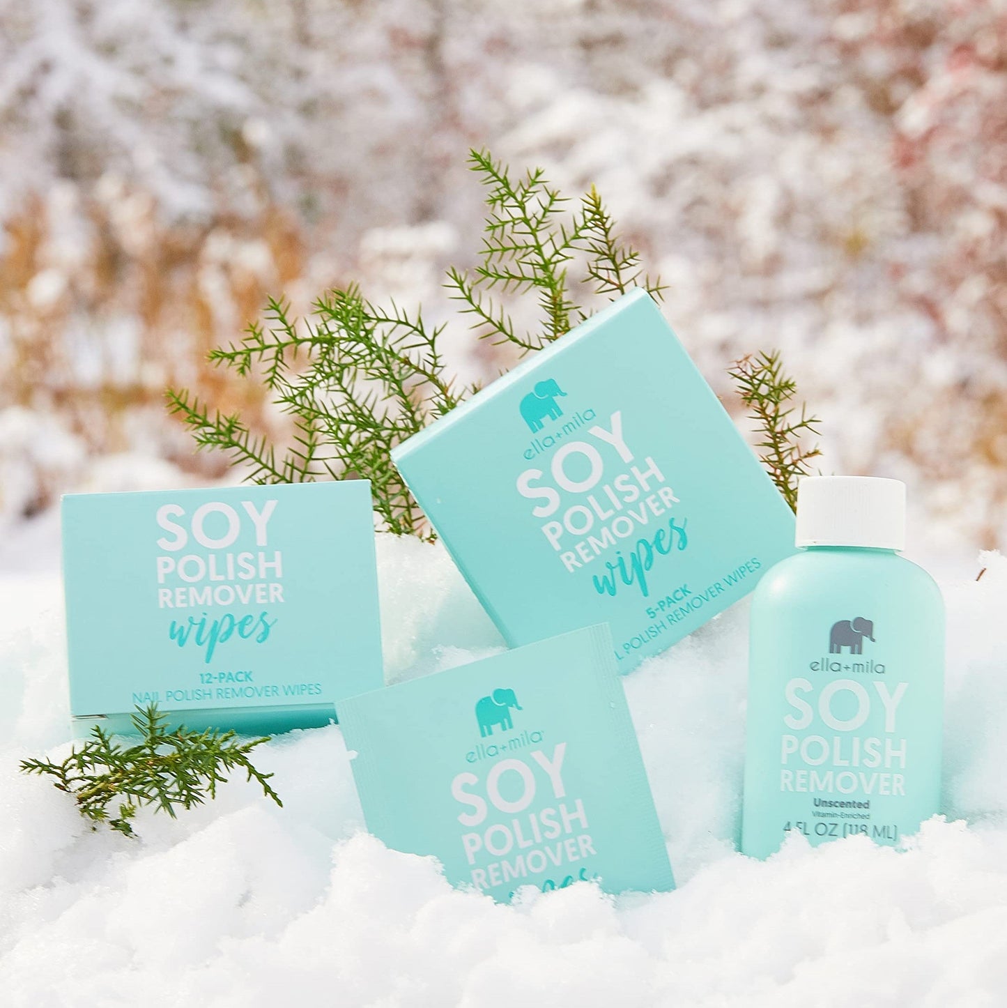 Soy Nail Polish Remover Wipes