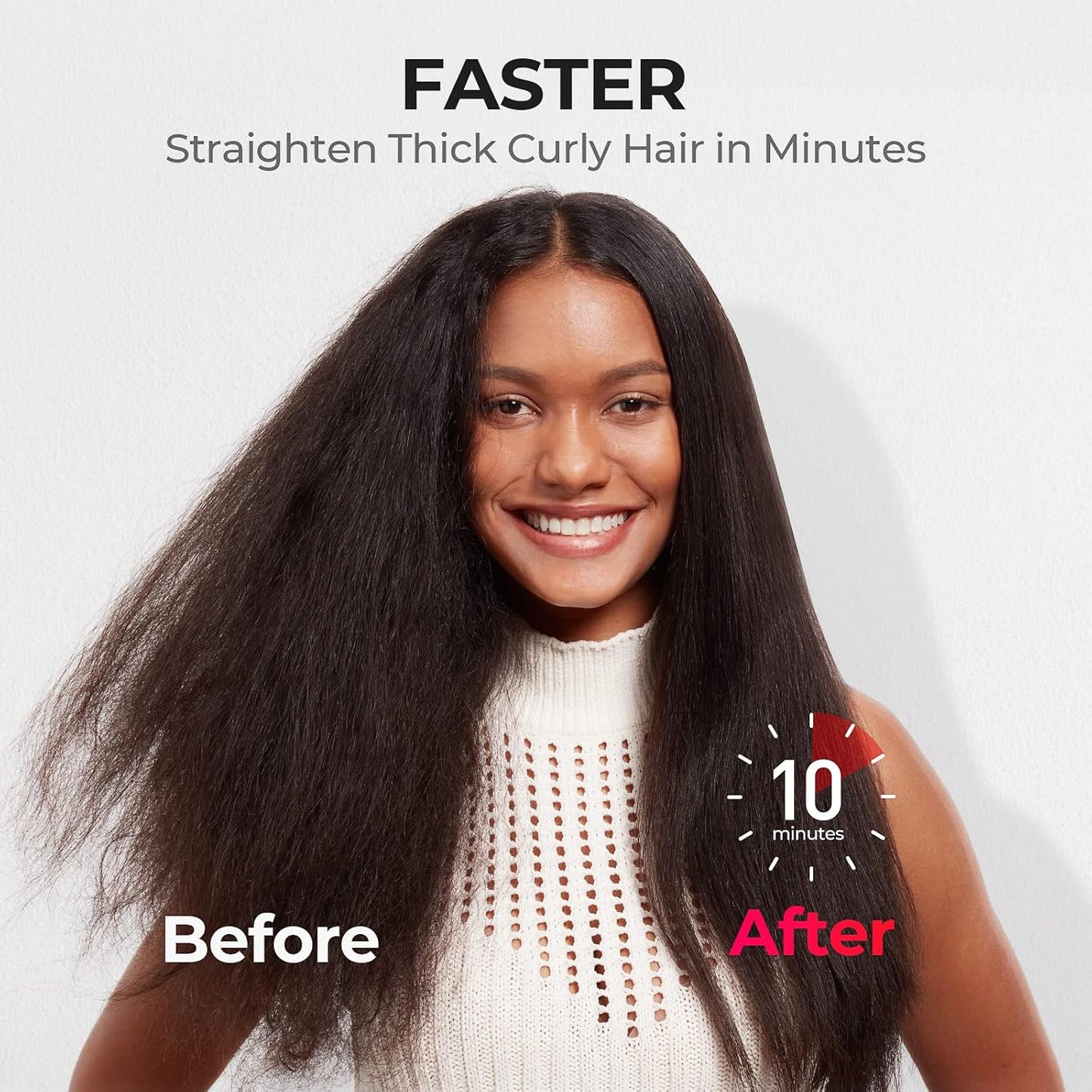 Hair Straightener Brush