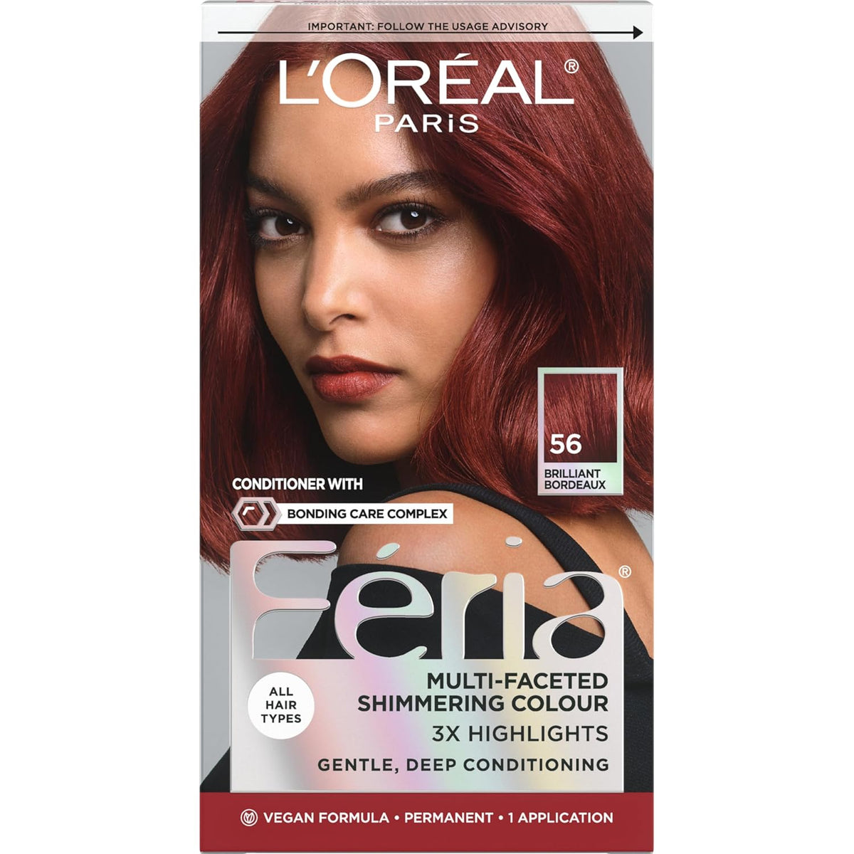 LOREAL Feria Multi-Faceted Shimmering Permanent Hair