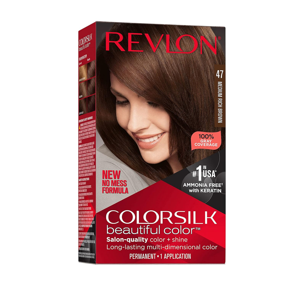 REVLON ColorSilk Beautiful Salon-Quality Hair color