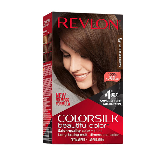 REVLON ColorSilk Beautiful Salon-Quality Hair color