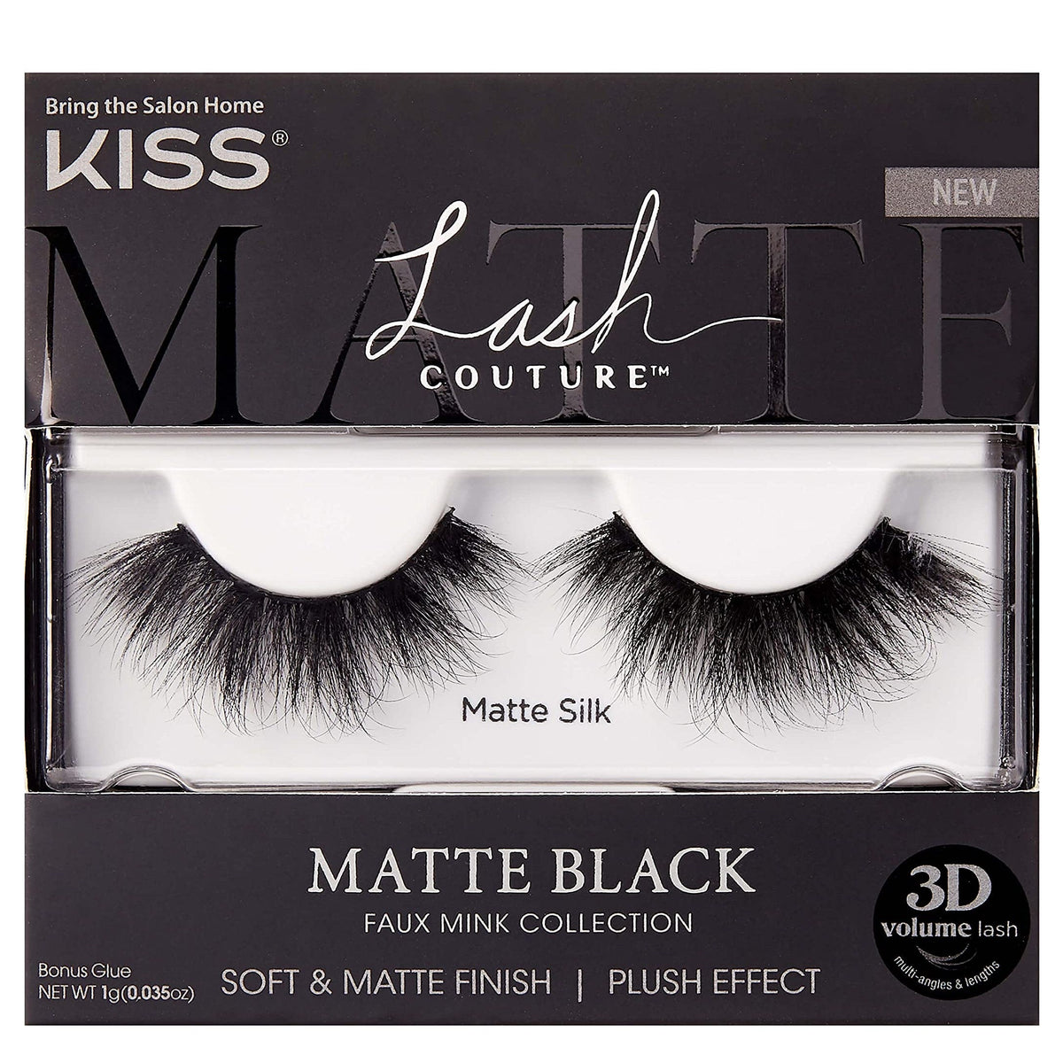 Lash Couture Matte Black Faux Mink Collection