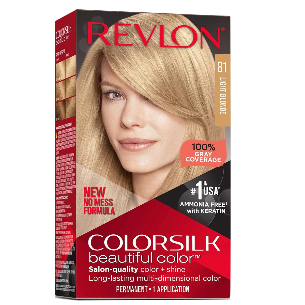 REVLON ColorSilk Beautiful Salon-Quality Hair color