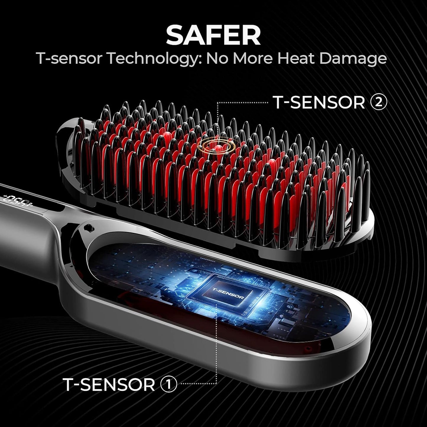 Hair Straightener Brush