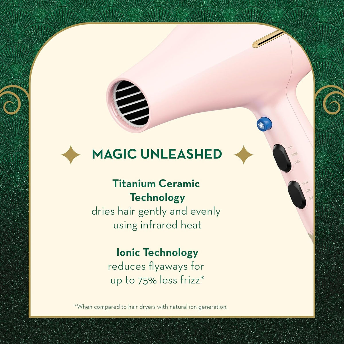 Wicked You've Been Galinda-Fied Plasma Hair Dryer